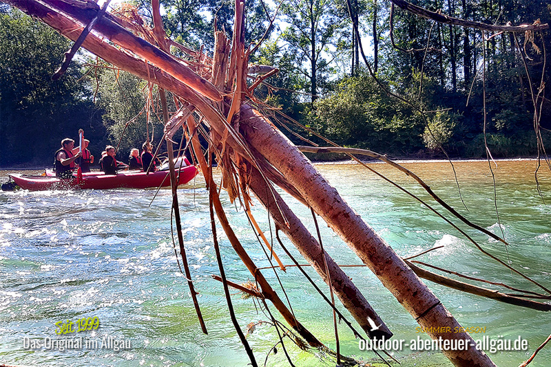 Die besten Raftingtouren im Allgäu