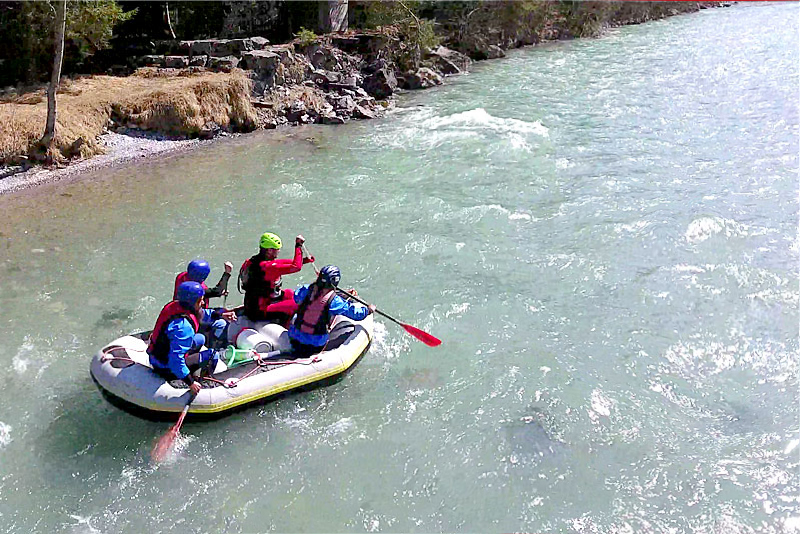 Rafting im Allgäu_auf dem Lech