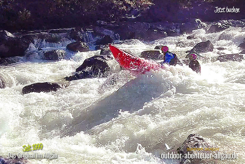 Die besten Raftingtouren im Allgäu